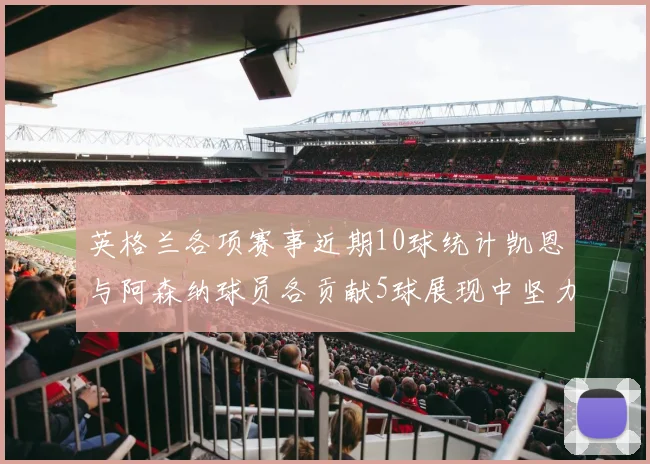 英格兰各项赛事近期10球统计凯恩与阿森纳球员各贡献5球展现中坚力量